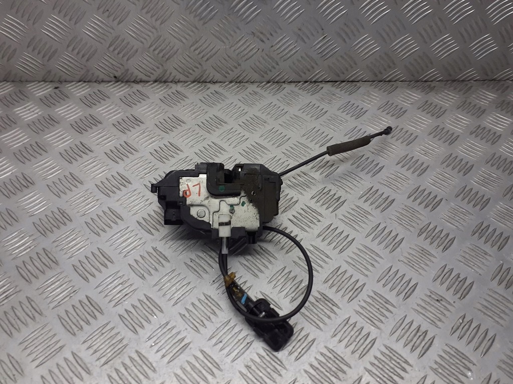 фото №2, Замок двері центральний лівий перед renault clio iii 4pin