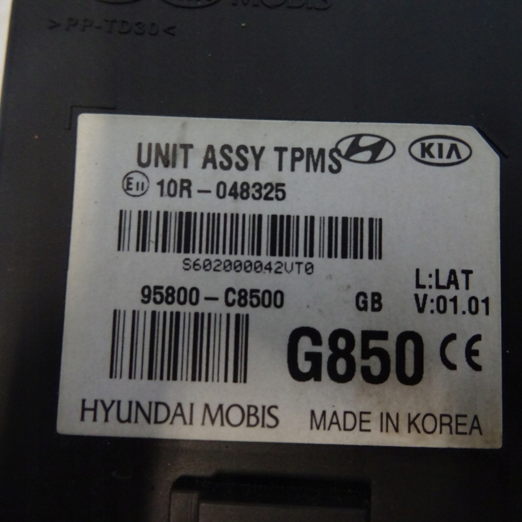 фото №2, Hyundai i20 модуль tpms 95800-c8500