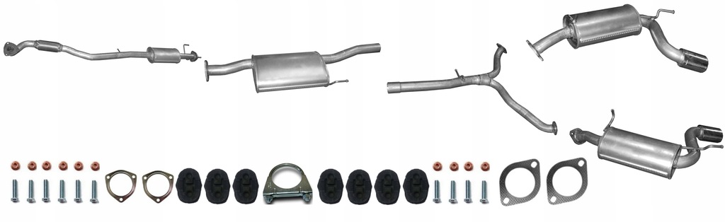 фото №1, Chevrolet captiva 2.2 d гасник труба комплект