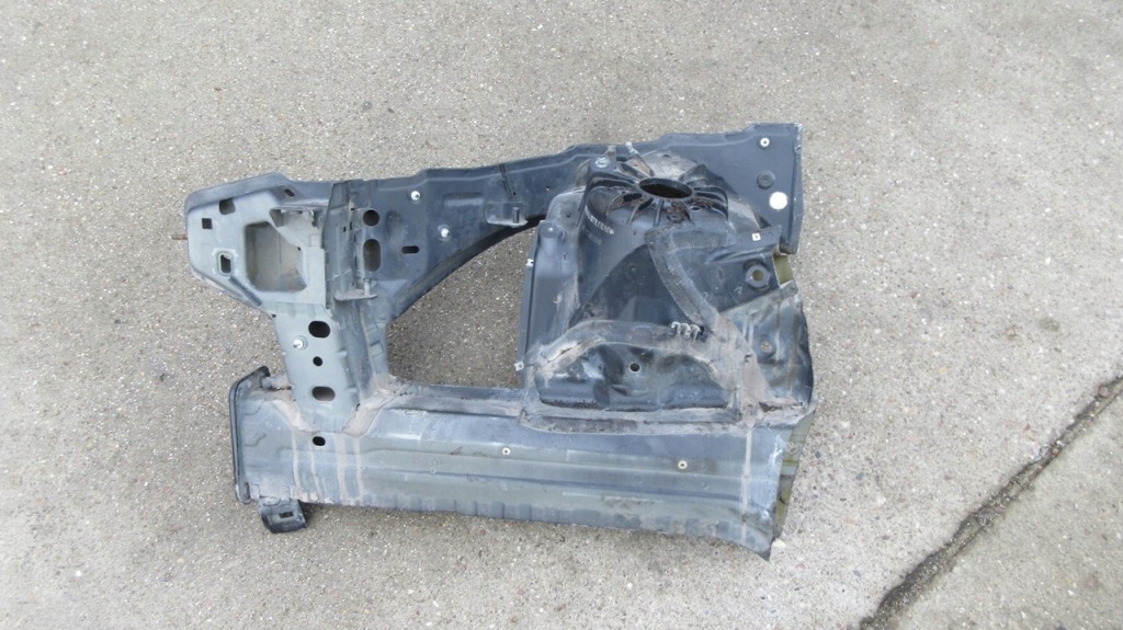 фото №1, Bmw x5 e70 лонжерон чверть підкрилок чашка правий підсилювач