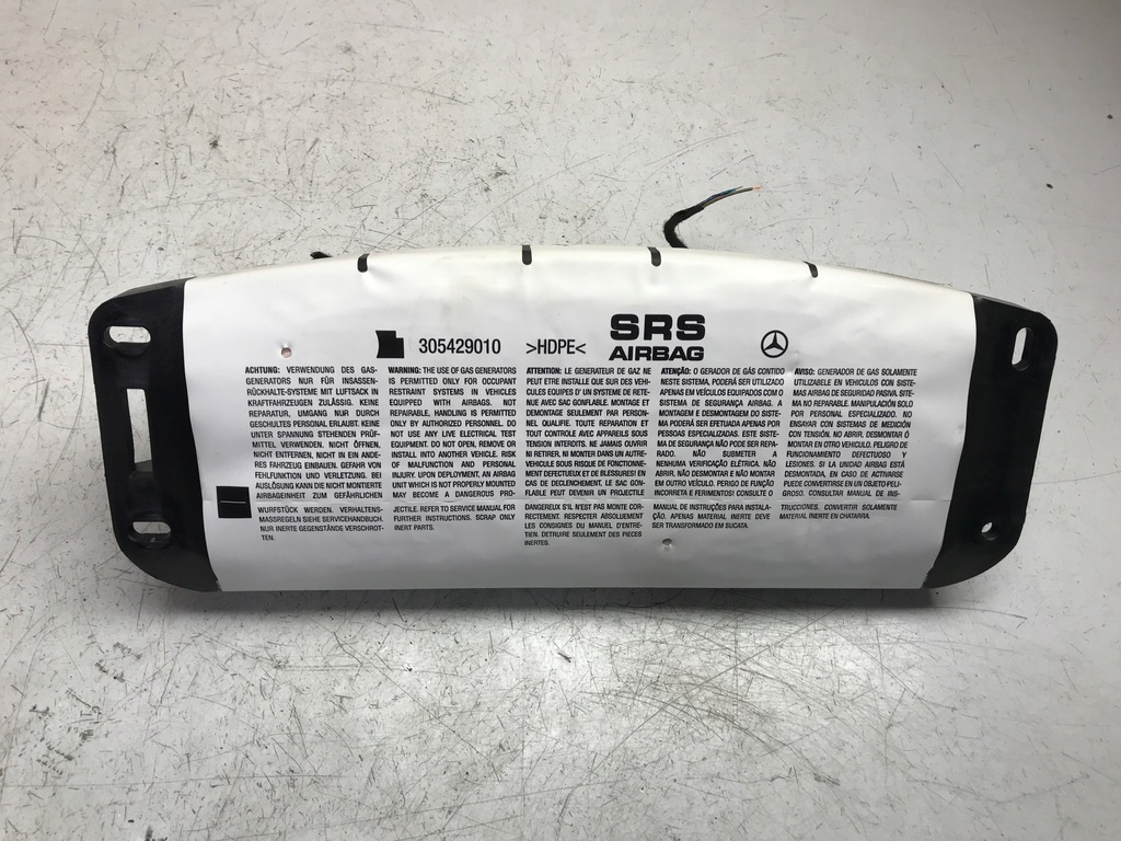 фото №1, Подушка подушка безопасности пассажира mercedes w204 2048600005