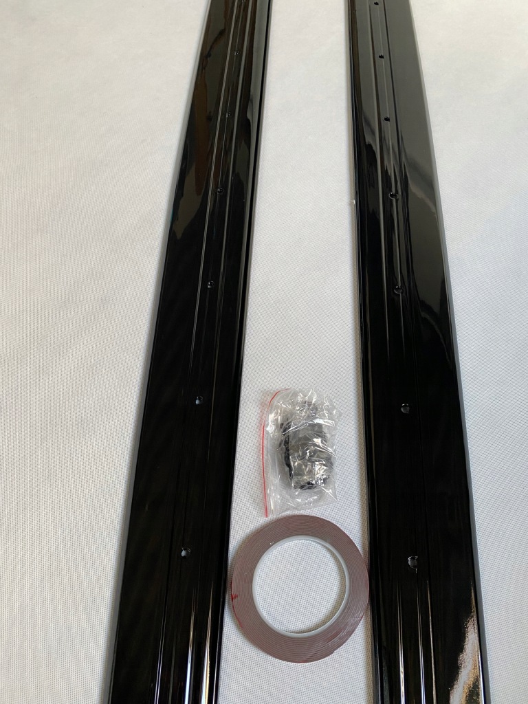 фото №11, Накладки накладки pod пороги bmw f32 f36 f33 чорний блиск