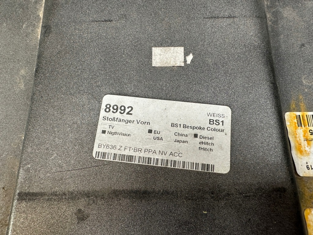 фото №11, Бампер спойлер перед bentley bentayga