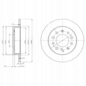фото №4, Тормозные диски тормозные колодки задняя delphi hyundai coupe