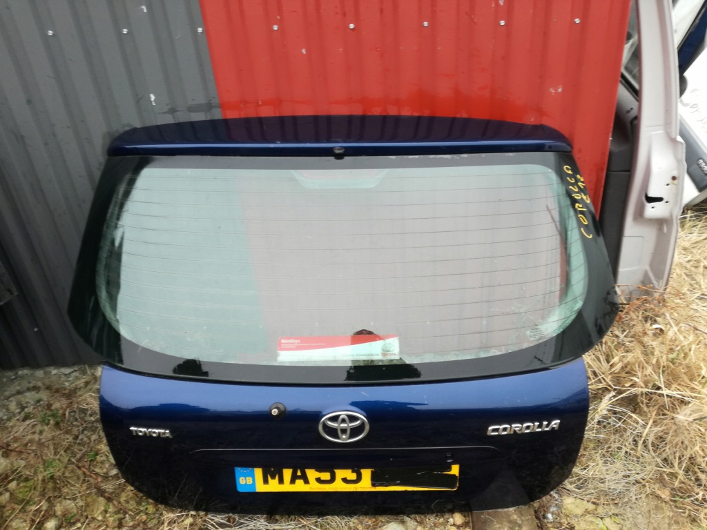 фото №1, Toyota corolla e12 крышка багажника задняя с стекло hb