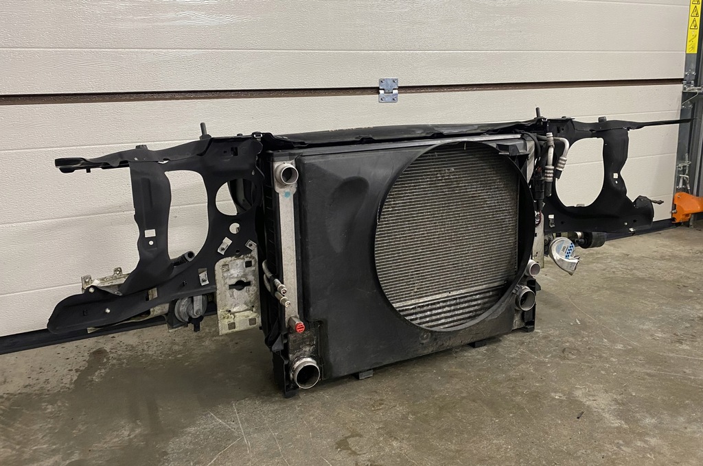 фото №6, Pas передний bmw e65 730d lift 3.0d радиатор вентилятор комплект