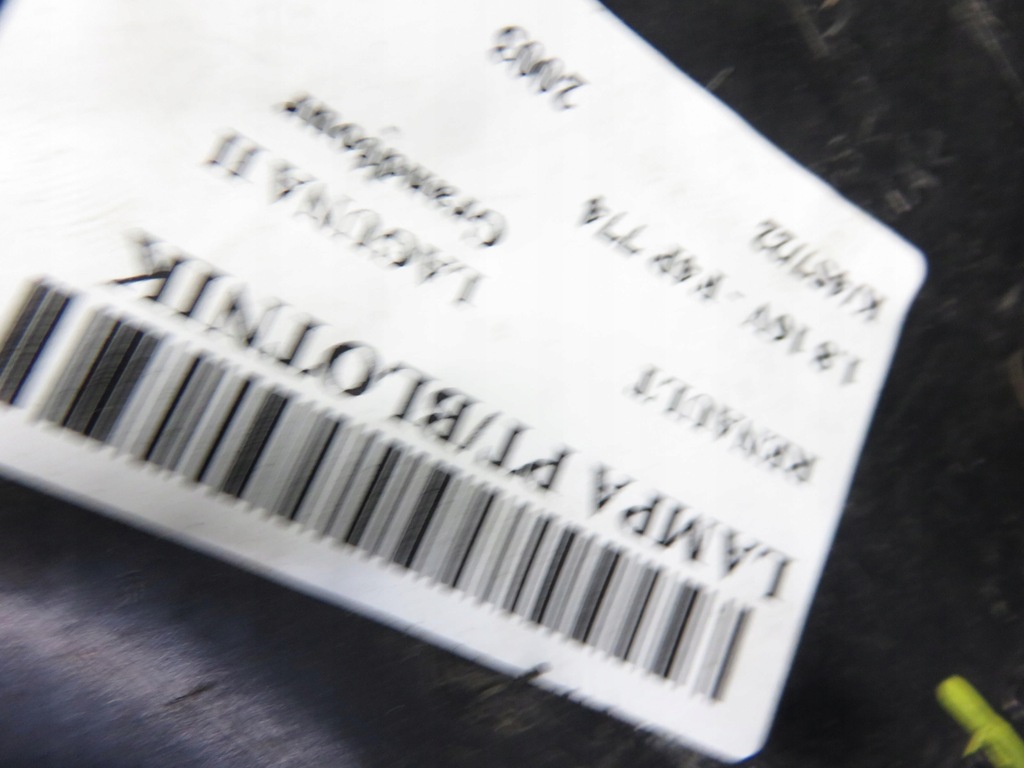 фото №11, Лампа правая задняя laguna ii grandtour 8200002472