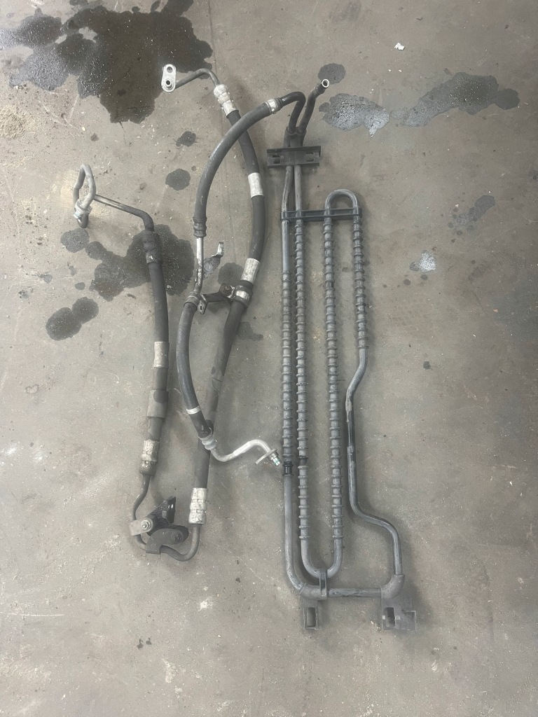 фото №1, Mercedes w204 2.2 дроти підсилювача радіатор