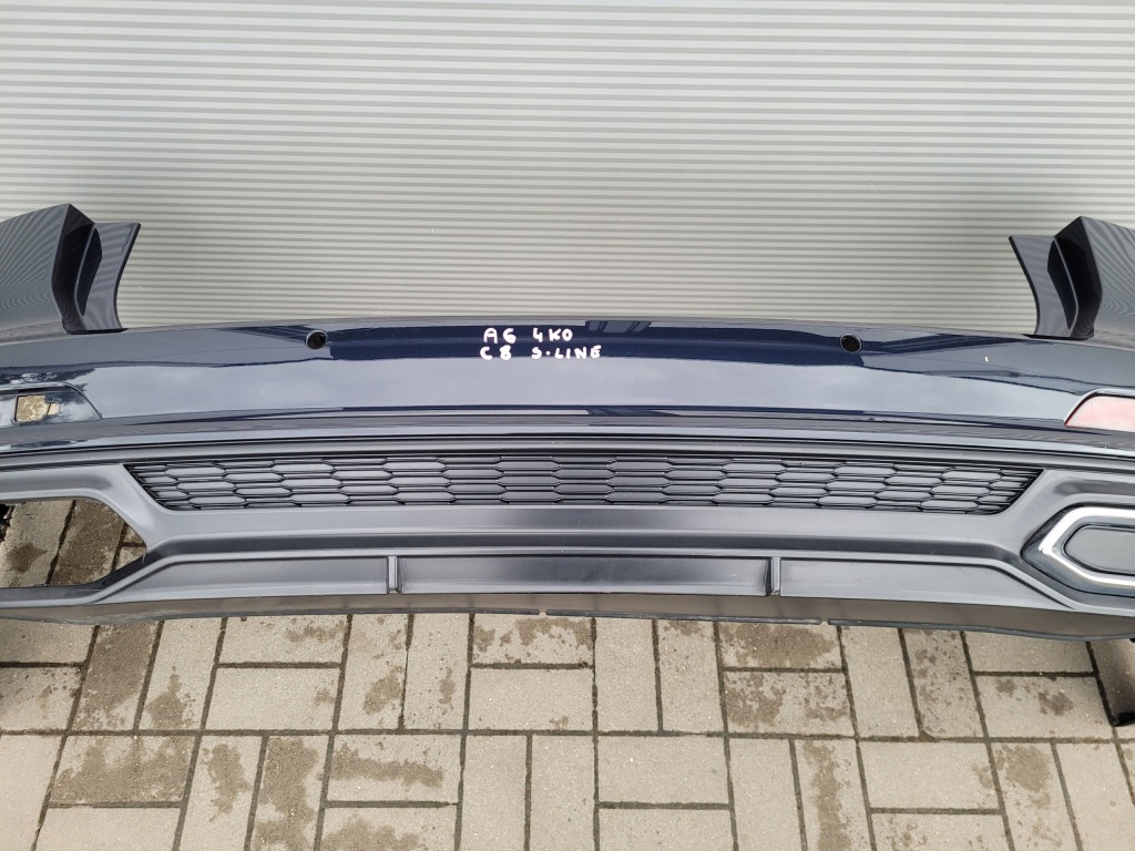 фото №6, Audi a6 s6 c8 4k s-line 18- бампер задняя задний 4k9807511c