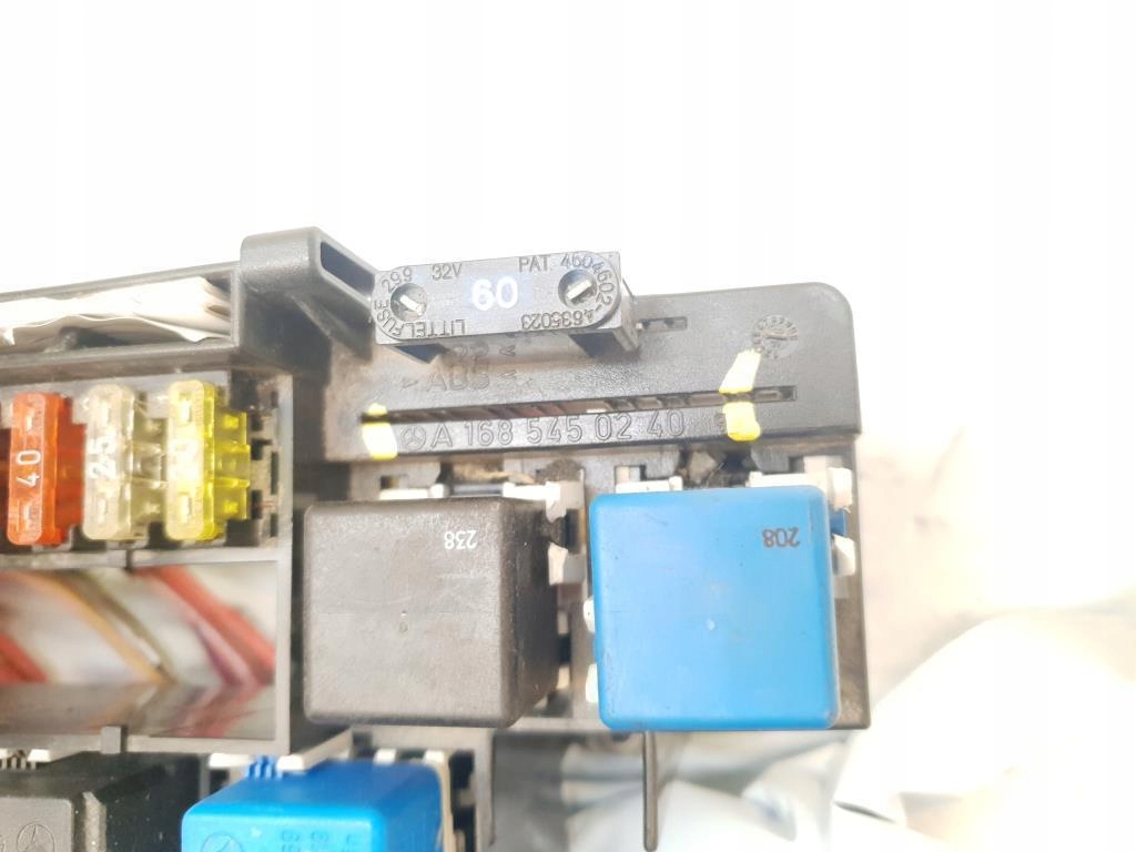 фото №7, Коробка предохранителей mercedes-benz a w168 a