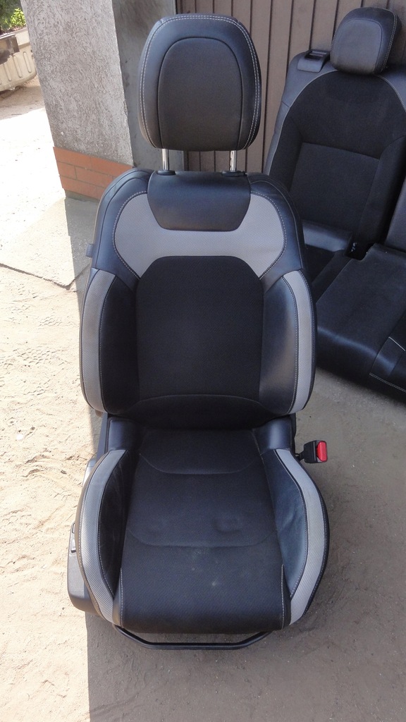 фото №6, Citroen ds4 13r сидіння перед заднє сидіння задня напівшкіра