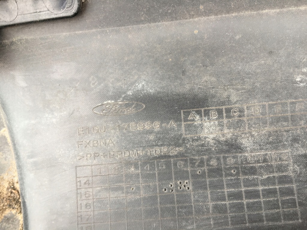 фото №8, Дифузор бампера задня e1gj-17e956-a ford s-max ii