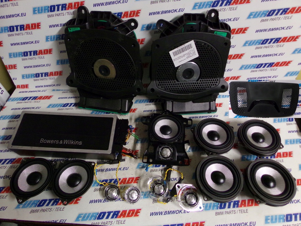 фото №1, Bmw 7 g11 g32 kpl аудио bowers-wilkins