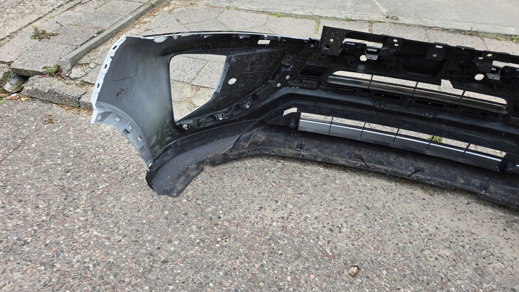 фото №7, Mitsubishi eclipse cross 17-20 бампер перед оригинал хороший