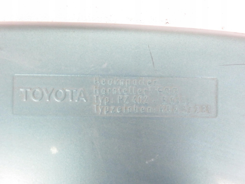 фото №5, Спойлер крышки toyota corolla e10 liftback