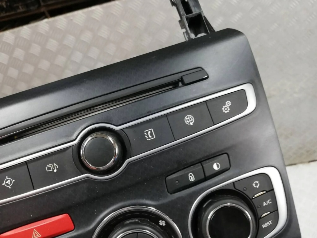 фото №2, Панель радио навигации кондиционера citroen ds4 lift 98100094zf