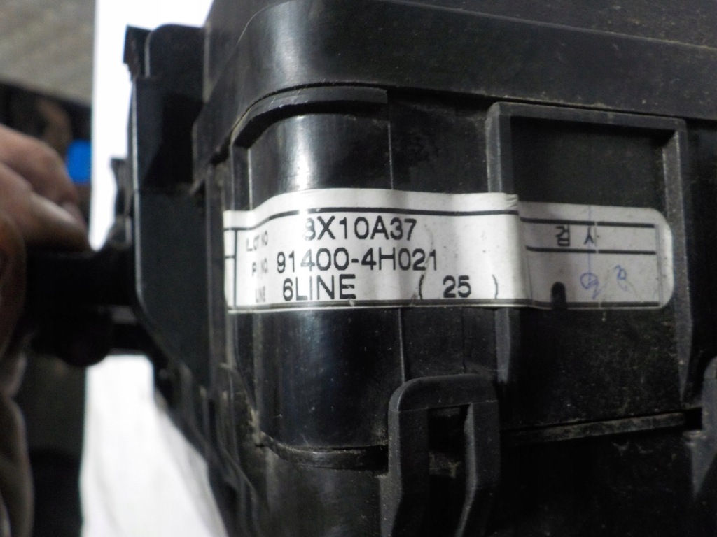 фото №7, Hyundai h1 2009r. 2.5 crdi коробка запобіжників 91400-4h021
