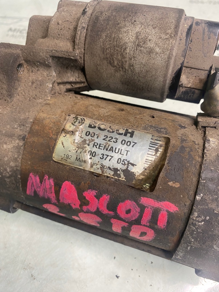 фото №3, Renault mascott 2.8 стартер 7700377051