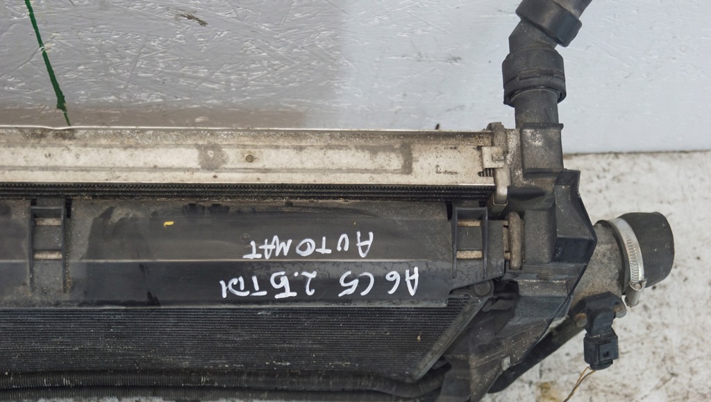 фото №7, Audi a6 c5 комплект радіатор 2.5 tdi