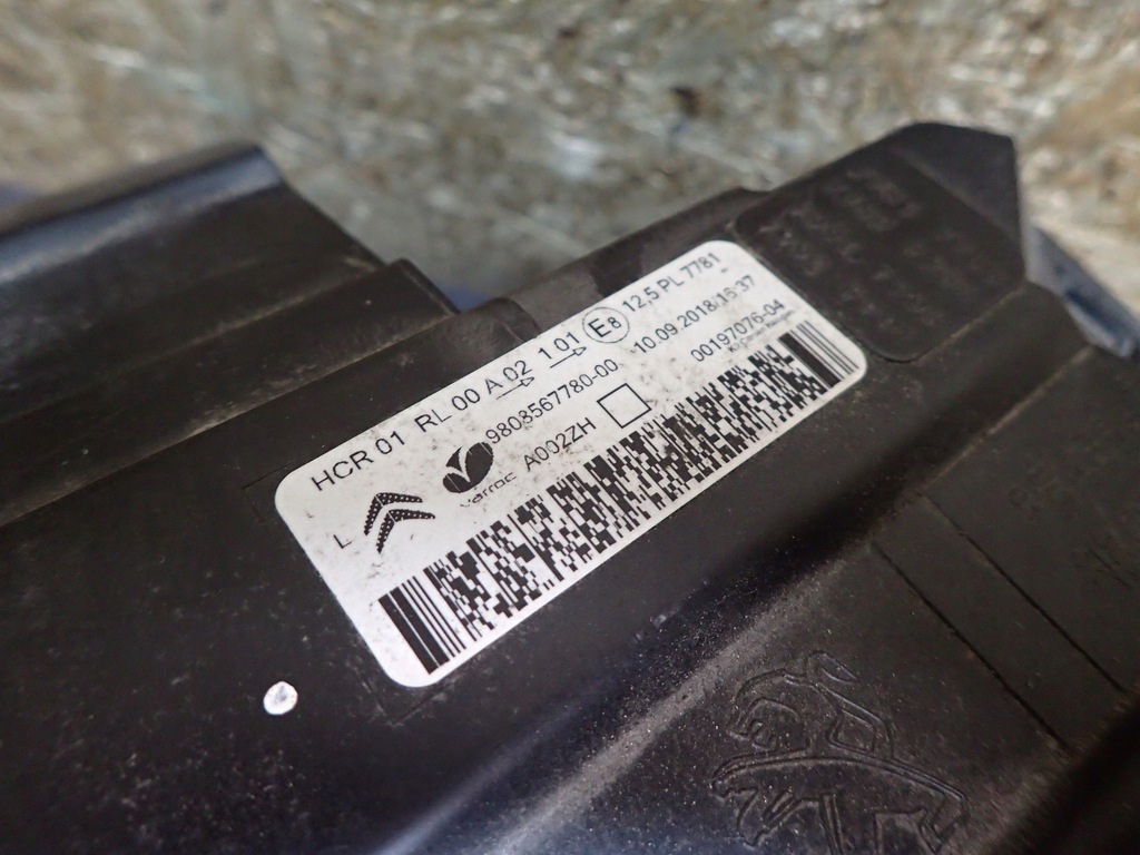 фото №9, Лампа перед ліва citroen jumpy spacetourer vivaro c 16-