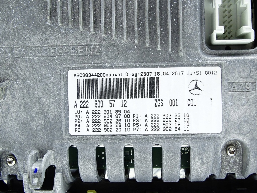 фото №14, Лічильник екран навігація монітор mercedes s w222 a2229007611 a2229005712