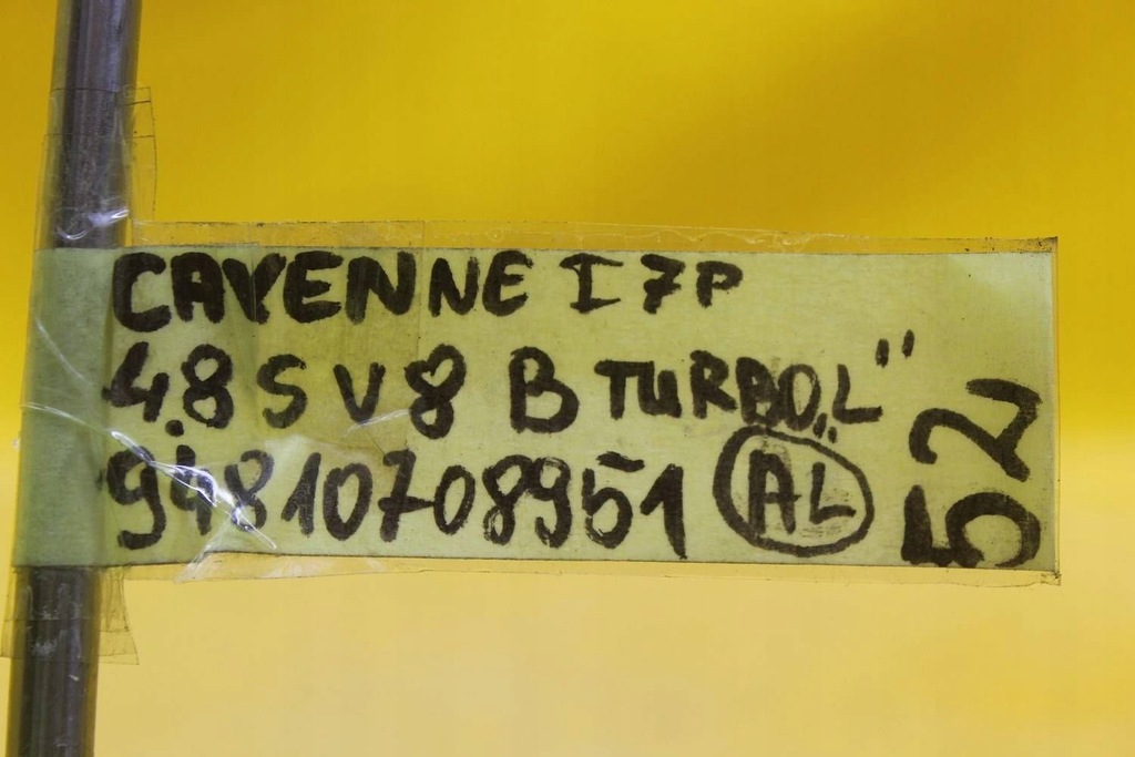 фото №14, Шланг трубка турбіни ліва porsche cayenne i 4.8 b turbo 94810708752