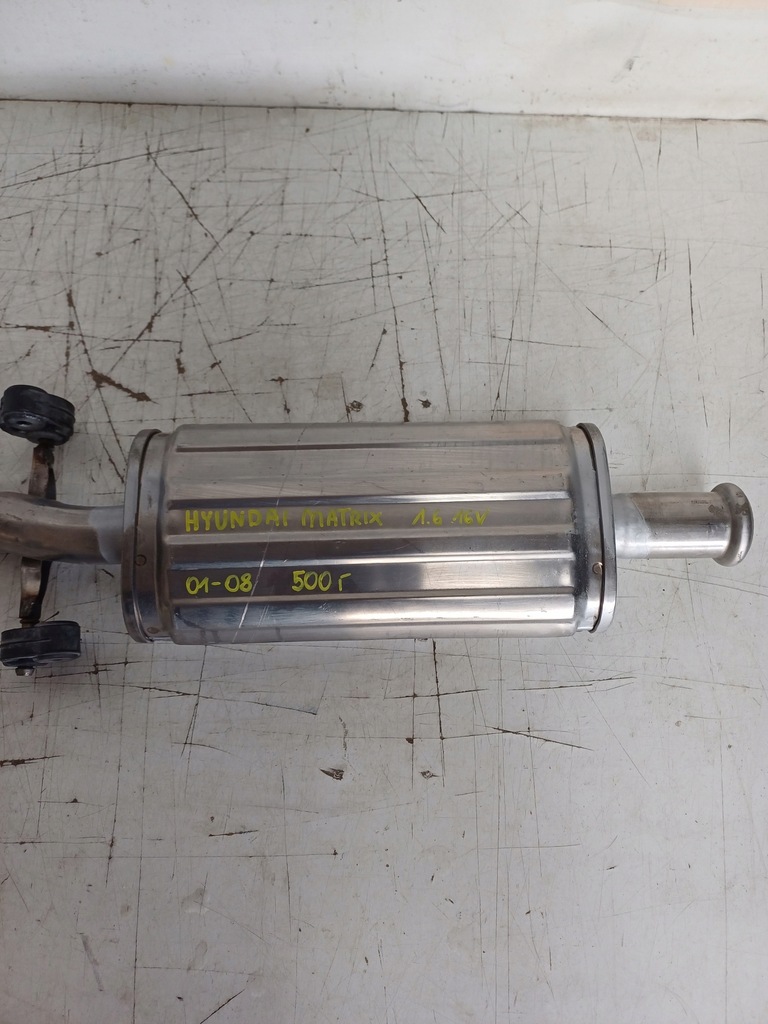 фото №9, Система випускний гасник кінцевий hyundai matrix 1.6 16v 01-08