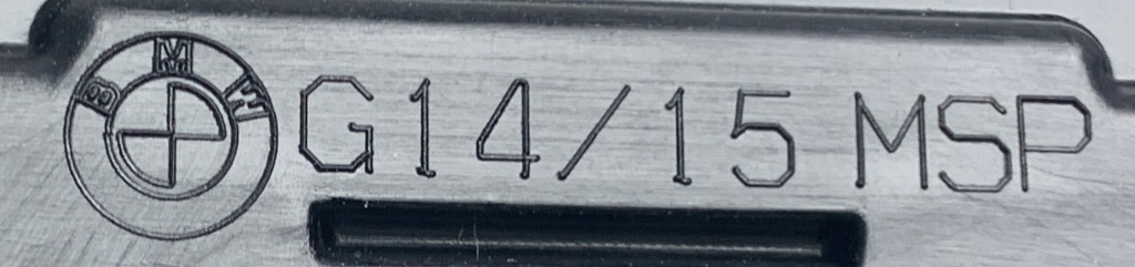 фото №10, Bmw 8 g14 g15 m-pakiet решітка бампера задня 8075282 oem