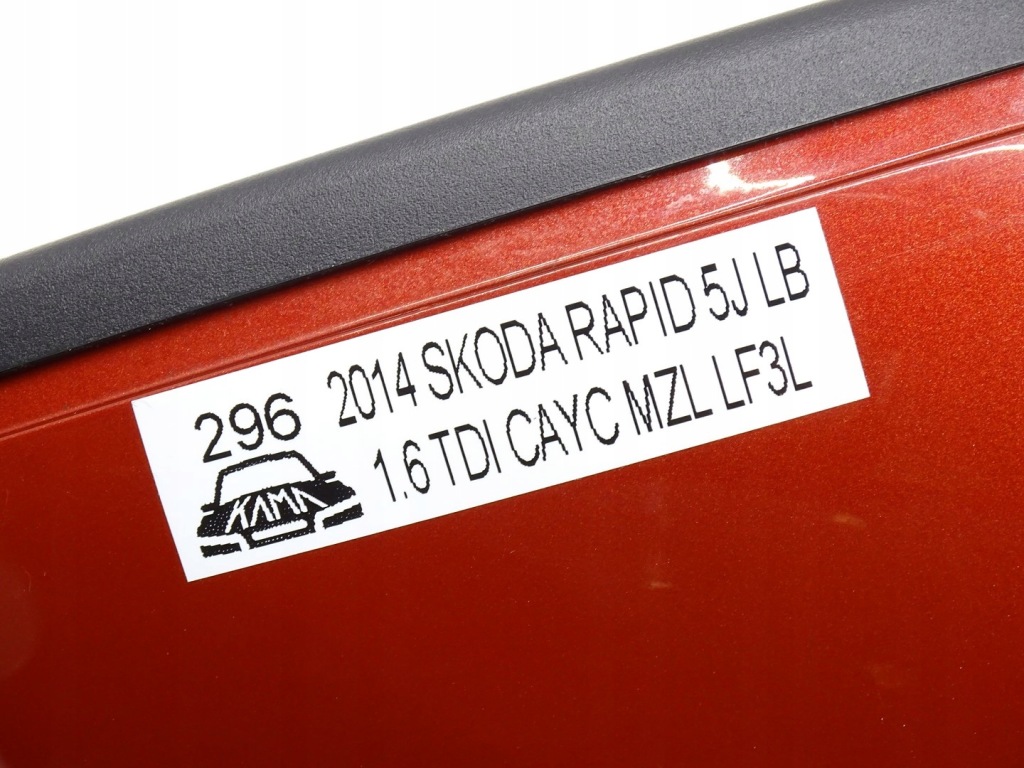 фото №8, Зеркало наружное правое правый перед передние skoda rapid i 5j lb lf3l 14r