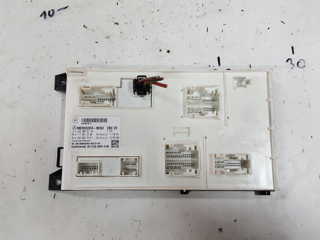 фото №1, Mercedes b w246 10r- модуль блок управления sam