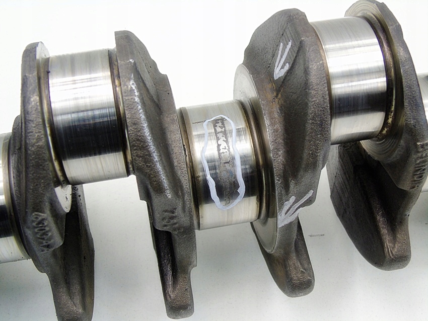 фото №11, Wał коленчатый 1.8 tdci mondeo 4 focus 2 c-max s-max galaxy 4m5q-6303aa