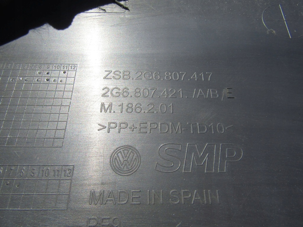 фото №9, Бампер vw polo 2g 17-21 gti r-line задняя pdc