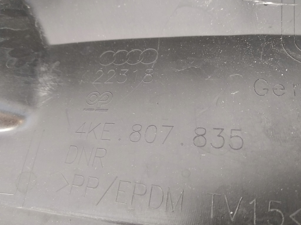 фото №11, Audi e-tron 4ke спойлер дифузор бампер задня pdc