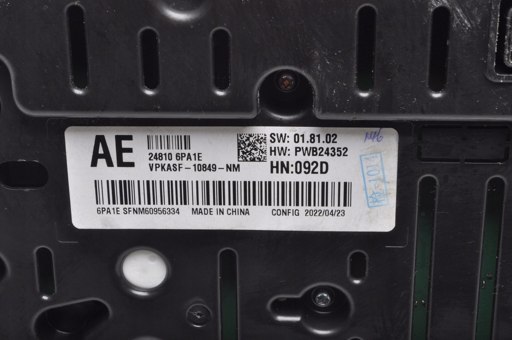 фото №6, Nissan juke ii f16 счетчик приборы anglik 248106pa1e