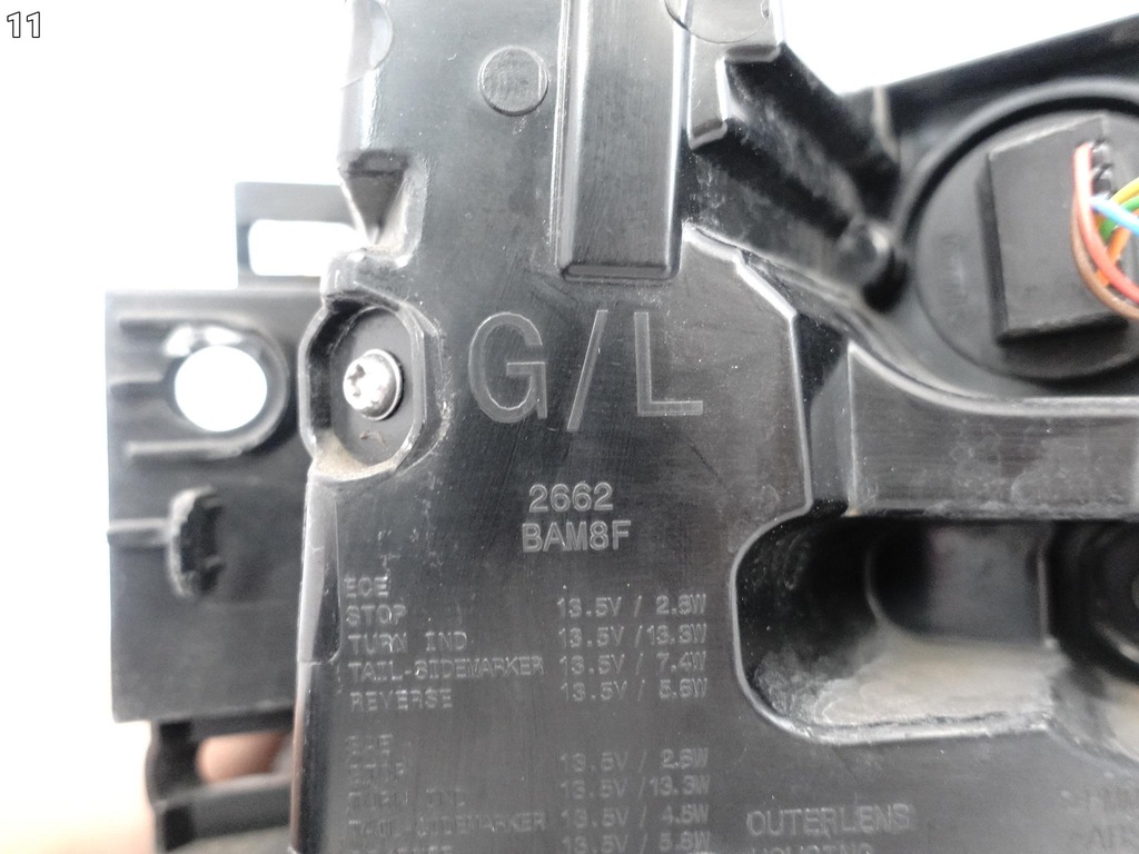 фото №12, Range rover sport ii 2 l494 lift 18-22 лампа led w крыло левая задняя europa