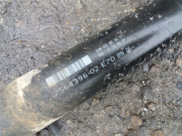 фото №5, Wał привідний bmw x5 e70 3.0 d автоматична коробка передач