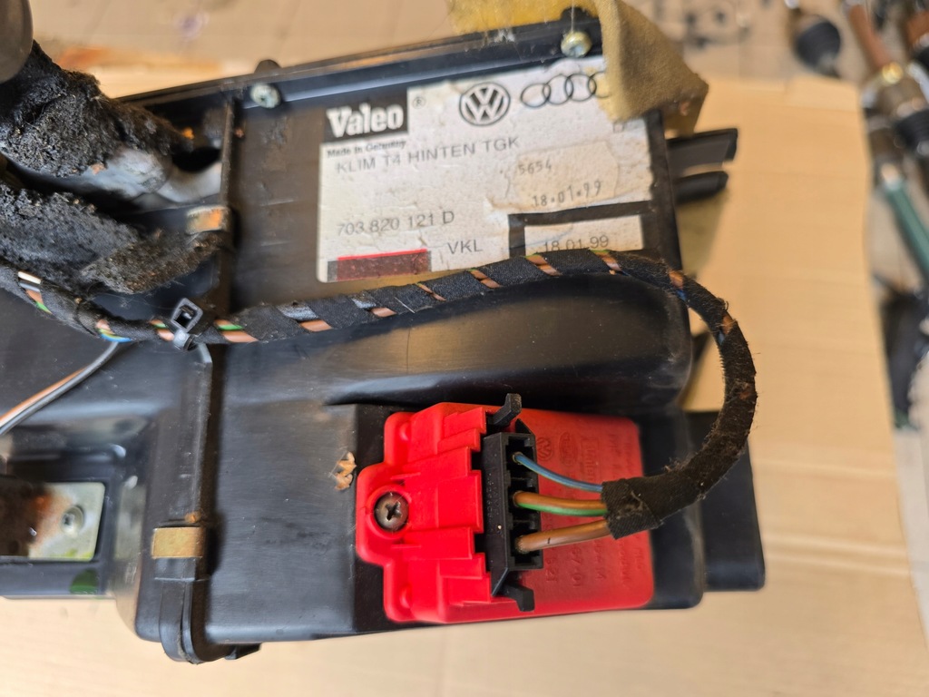 фото №9, Обігрівач задня з кондиціонер кліматронік vw t4 multivan caravelle