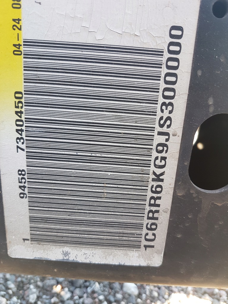 фото №10, Dodge ram 09- рама опорний 4x2 crew cab довга кабіна