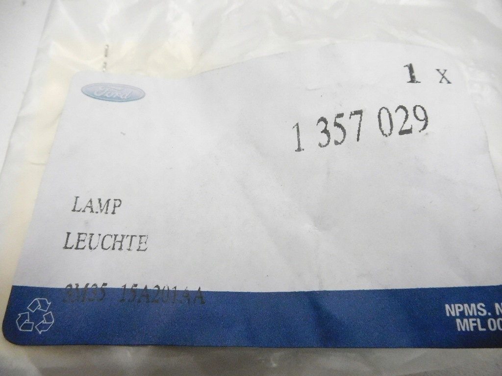 фото №8, Лампа поворотник передній крила ford ranger 2002-2007 оригінальний номер 1357029