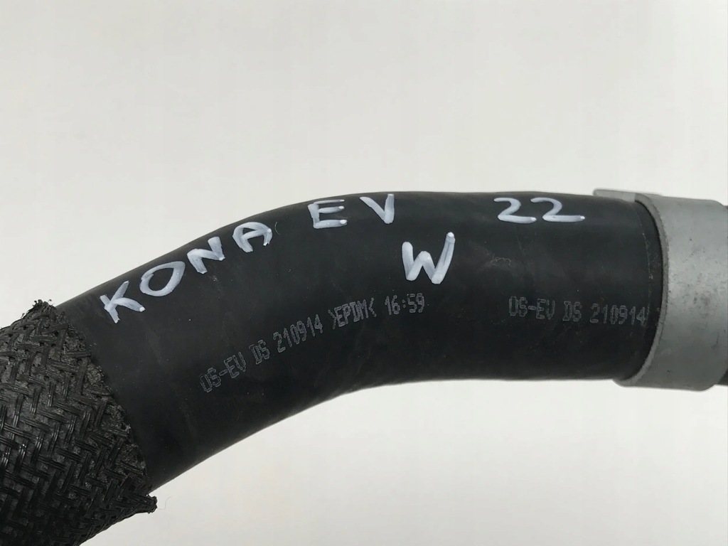 фото №4, Hyundai kona ev электрик труба wąż шланг wody