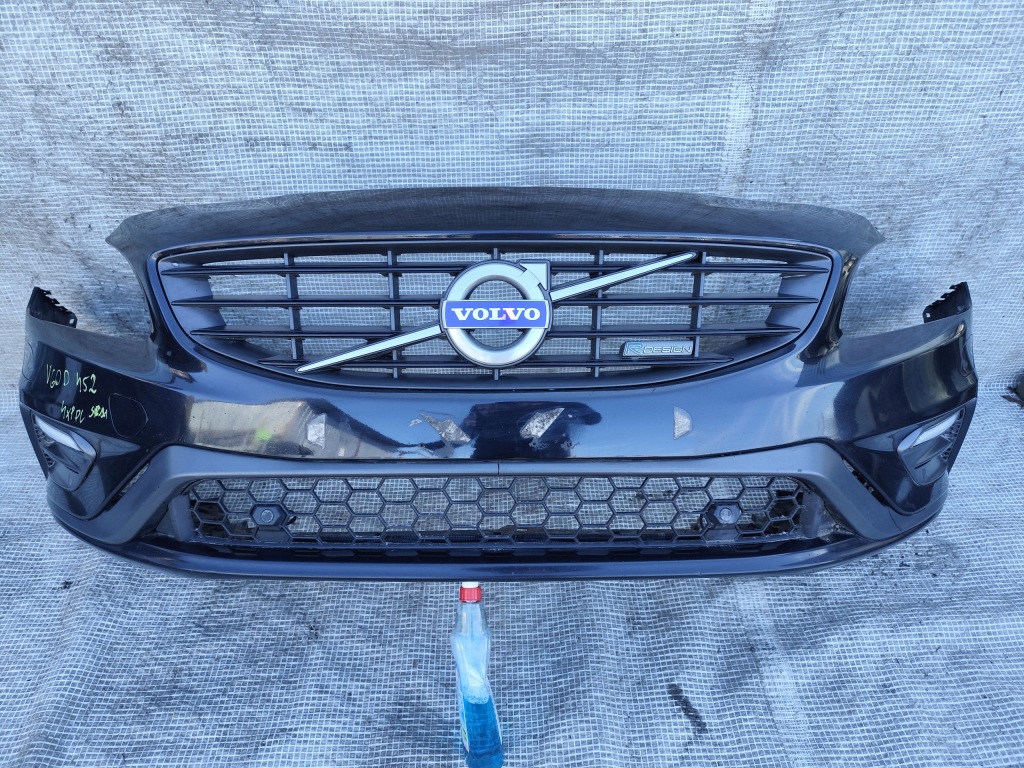 Купить Volvo s60 ii v60 рестайлинг  13-18 r-design бампер передний перед kompletny 452