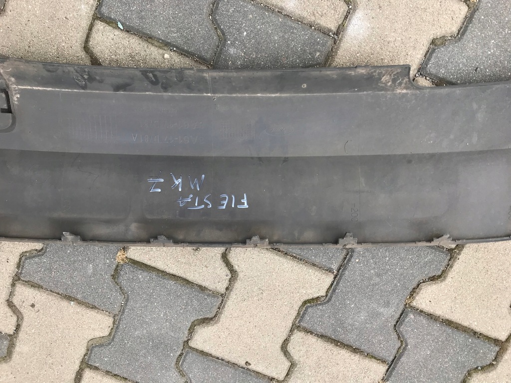 фото №7, Ford fiesta mk7 дифузор бампера задня