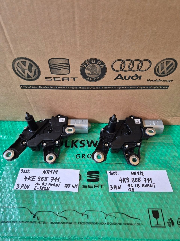 фото №8, Моторчик дворник задняя 4ke955711 / 4k9955711 a4 b9 e-tron q7 4m a6 c8 q8