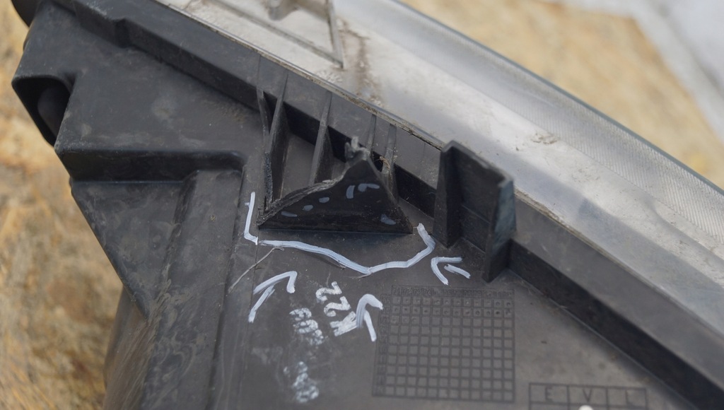 фото №14, Лампа левый перед nissan qashqai j10