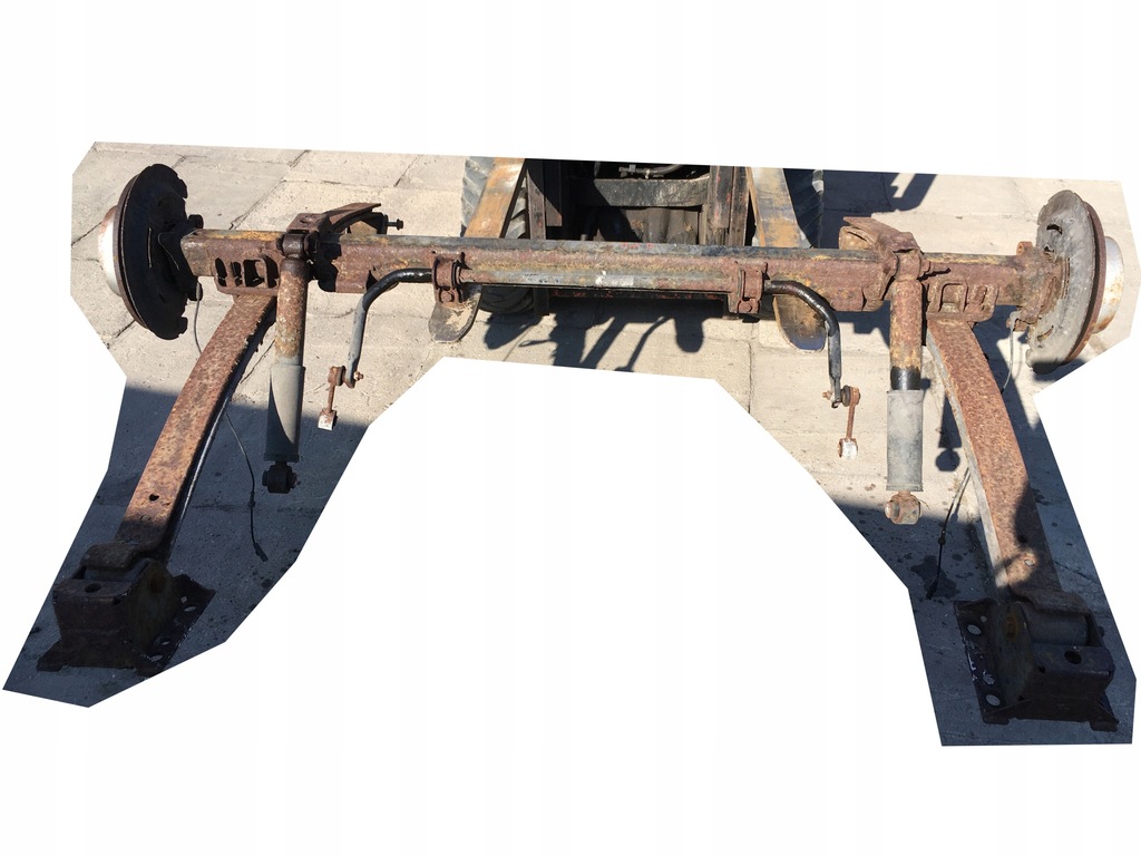 фото №1, Балка подвеска задняя рессора master iii 3 16"