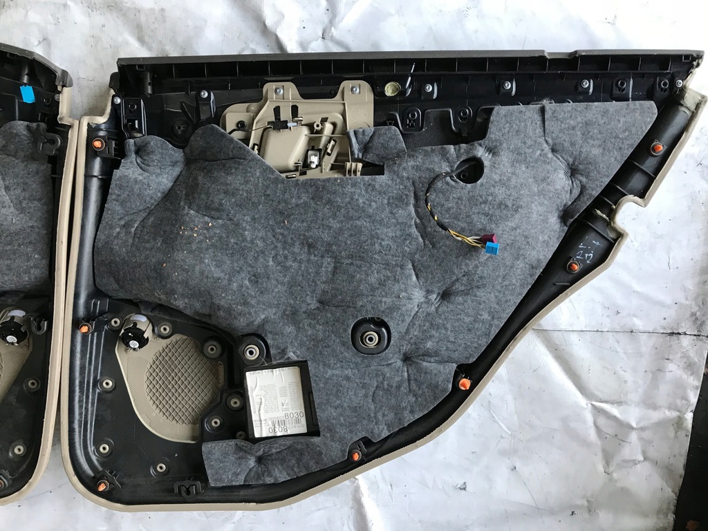 фото №13, Mercedes w212 09-16 обивка обшивка дверь задняя eu