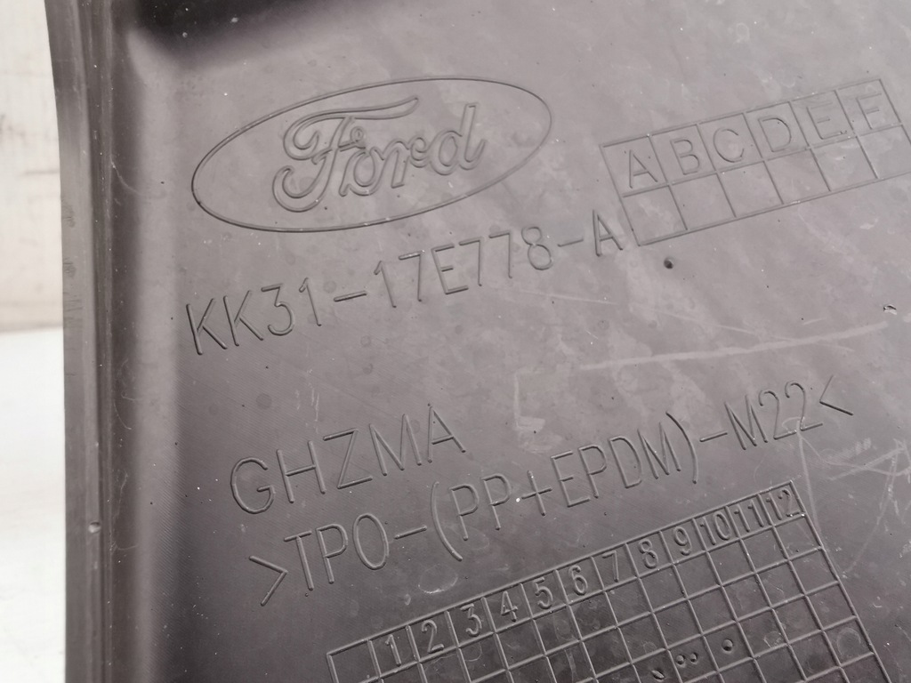 фото №8, Підсилювач бампера решітка ford transit custom