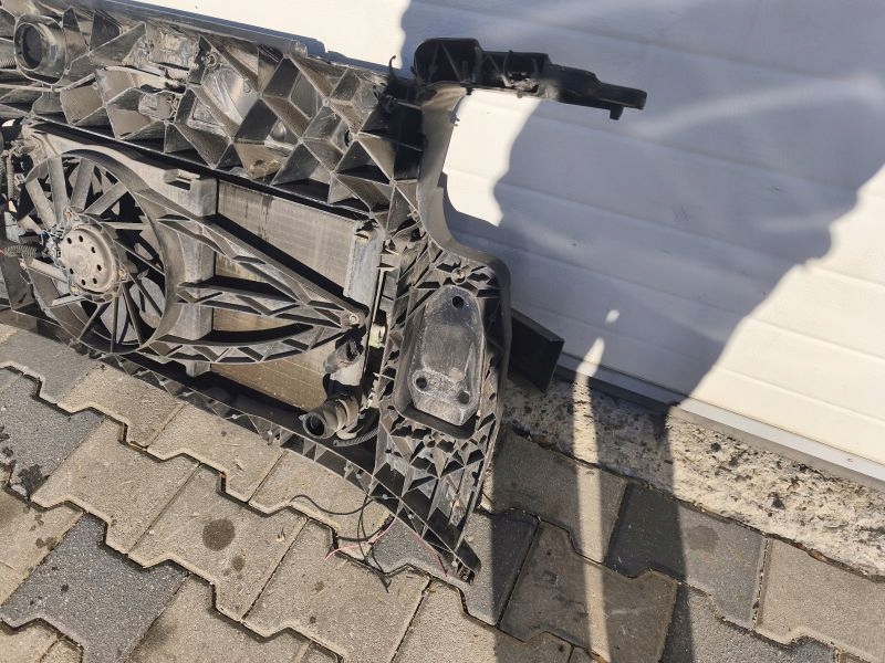 фото №8, Pas передній радіатор вентилятор балка підсилювач fiat panda ii 875626r