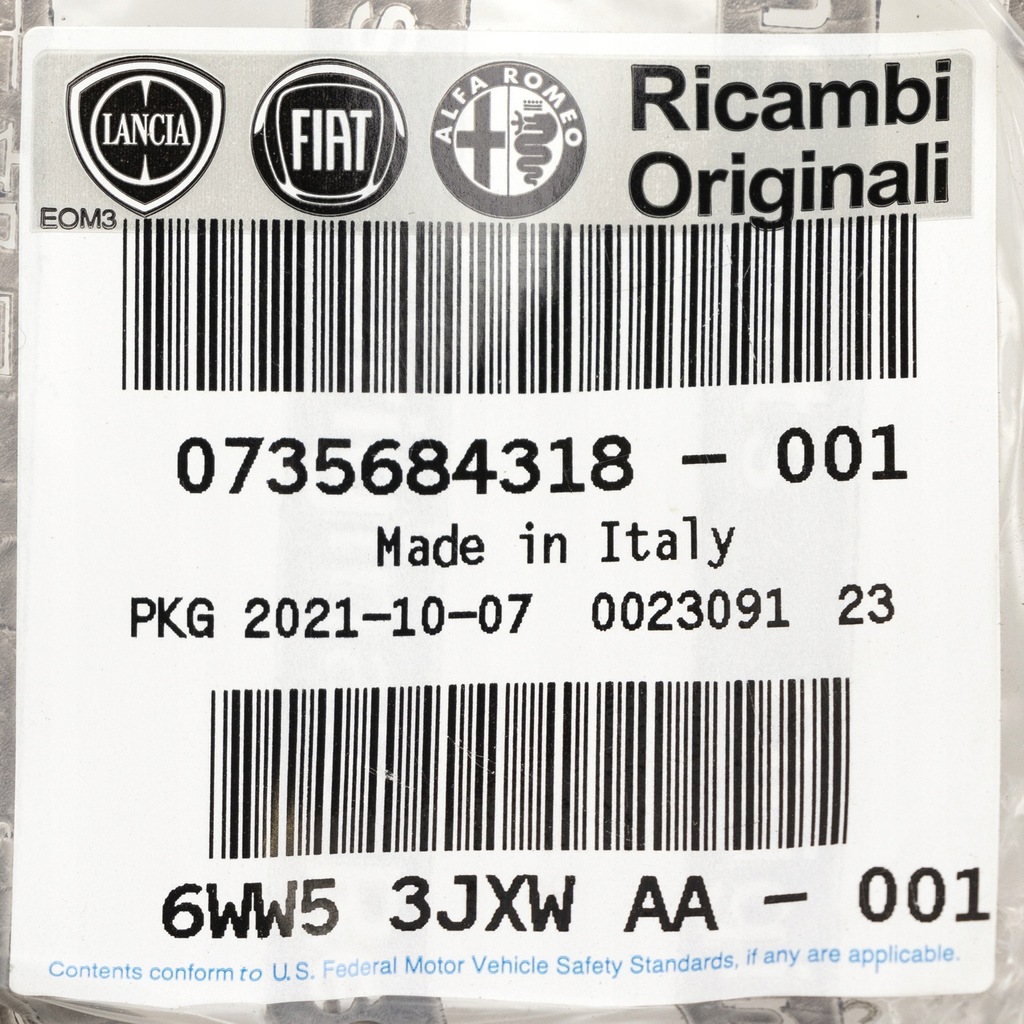 фото №10, Fiat оригінальний номер 735684318 молдинг крила