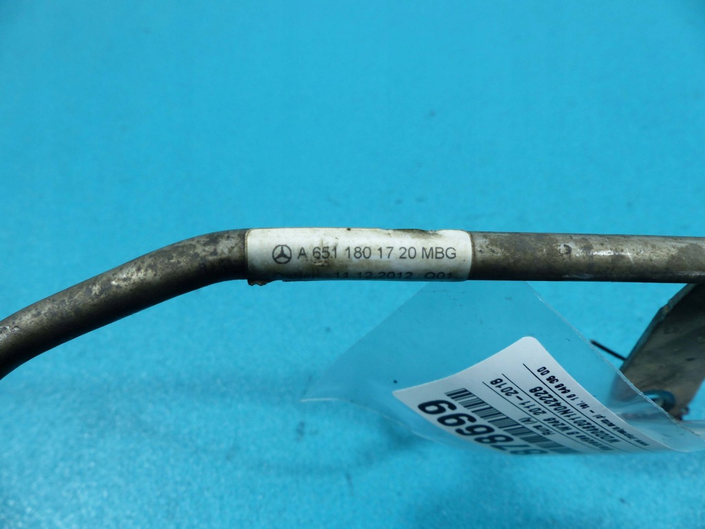 фото №3, Труба шланг оливи mercedes b w246 1.8 cdi